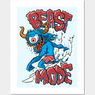 Beast Mode Posters and Art